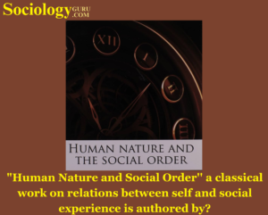 Human Nature and Social Order