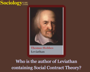 Leviathan Containing Social Contract Theory
