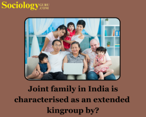 Joint family in India