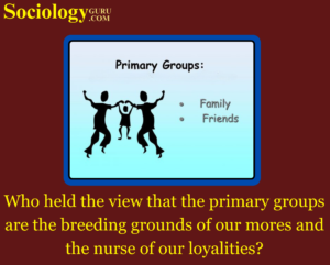 Primary Groups