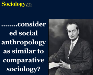 Comparative Sociology