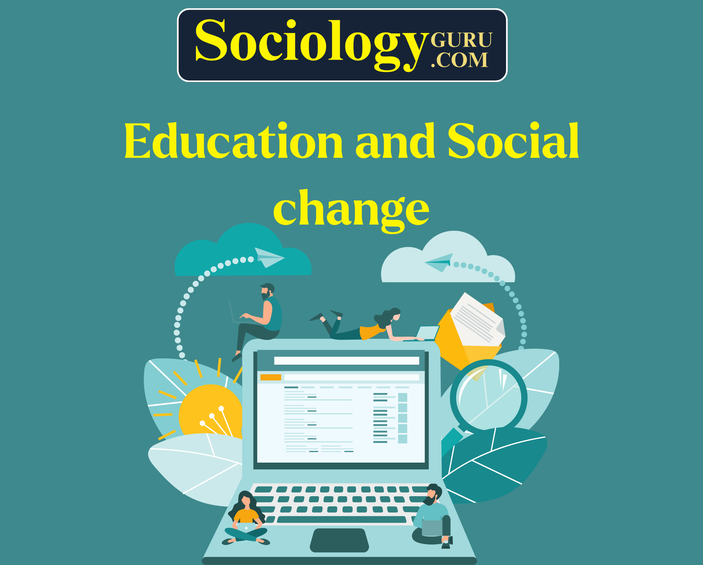 Education and Social change | Sociology for CUET by Vikash Ranjan | Sociology Guru